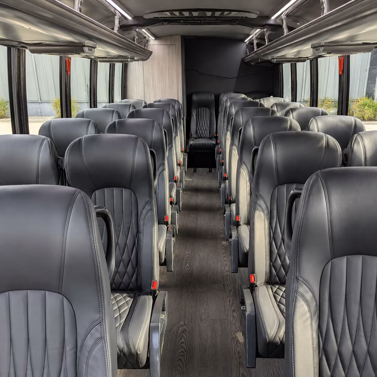 30 passenger minibus interior