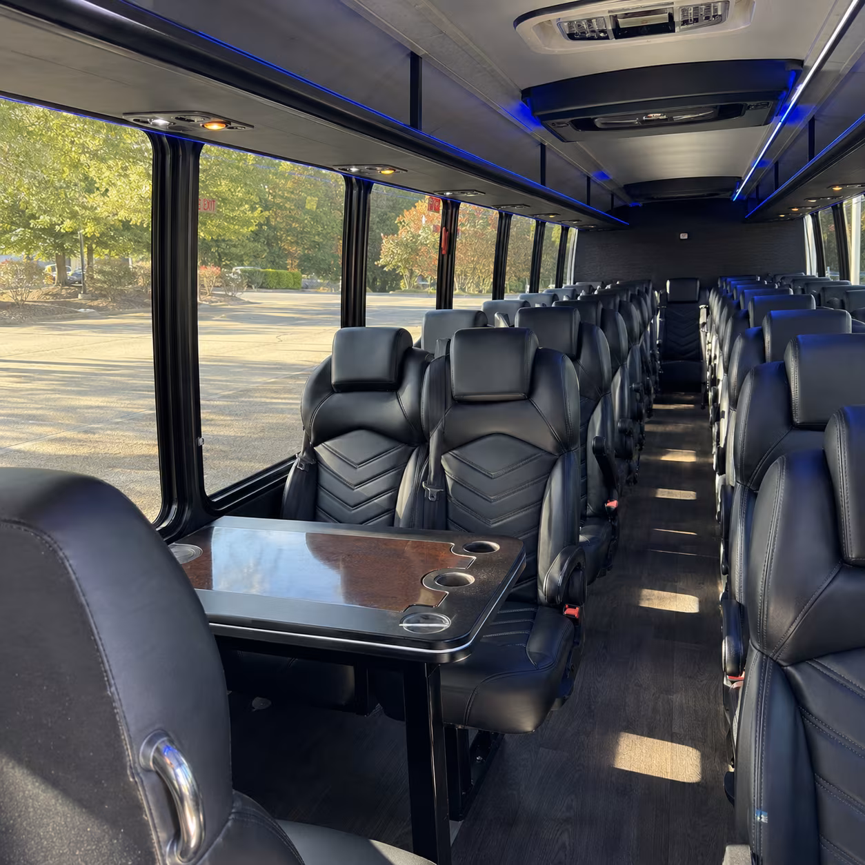 can i book a one way a round trip or a multi day package for a bus rental in manchester