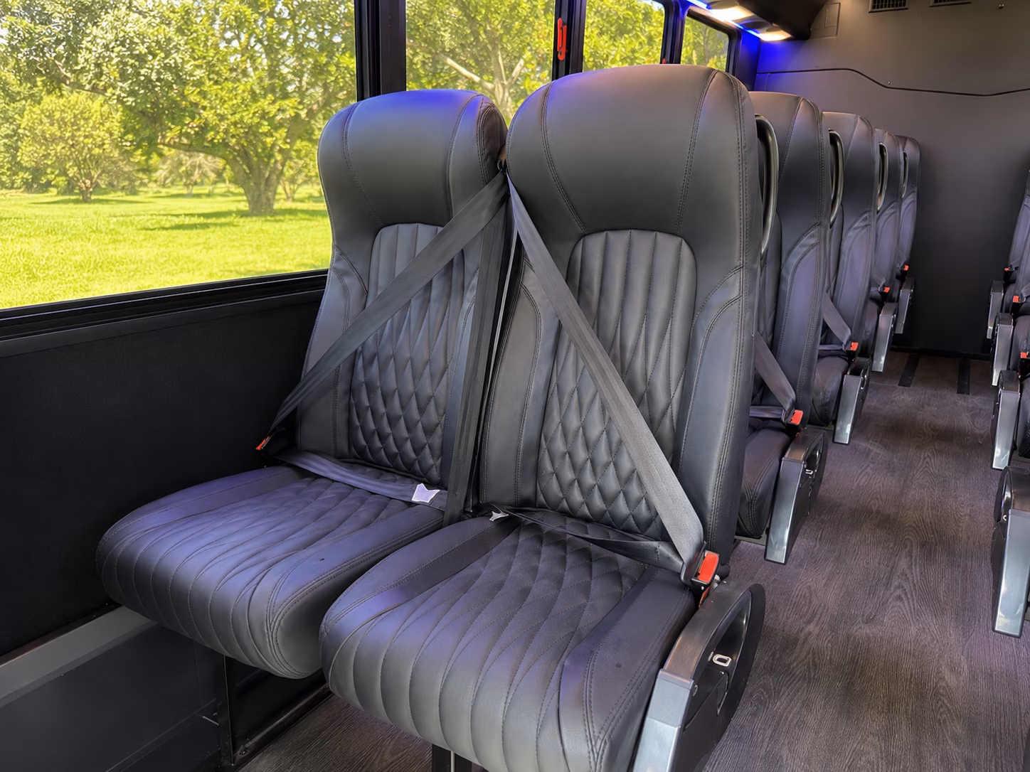 charter buses for manchester wedding weekends