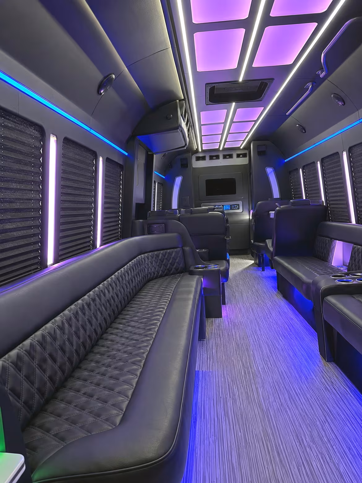 manchester area concert venues party bus rental