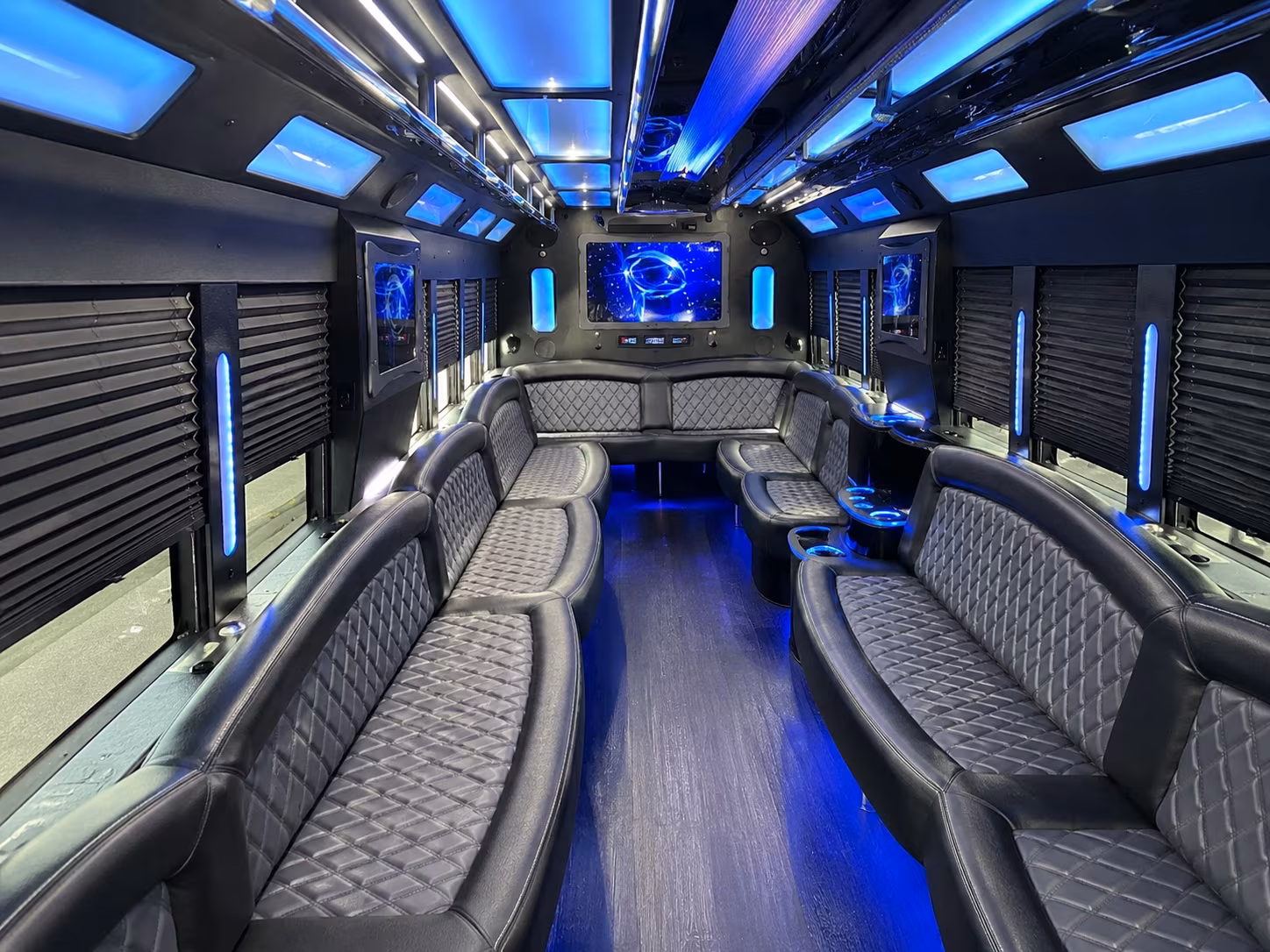 manchester holiday party bus rental