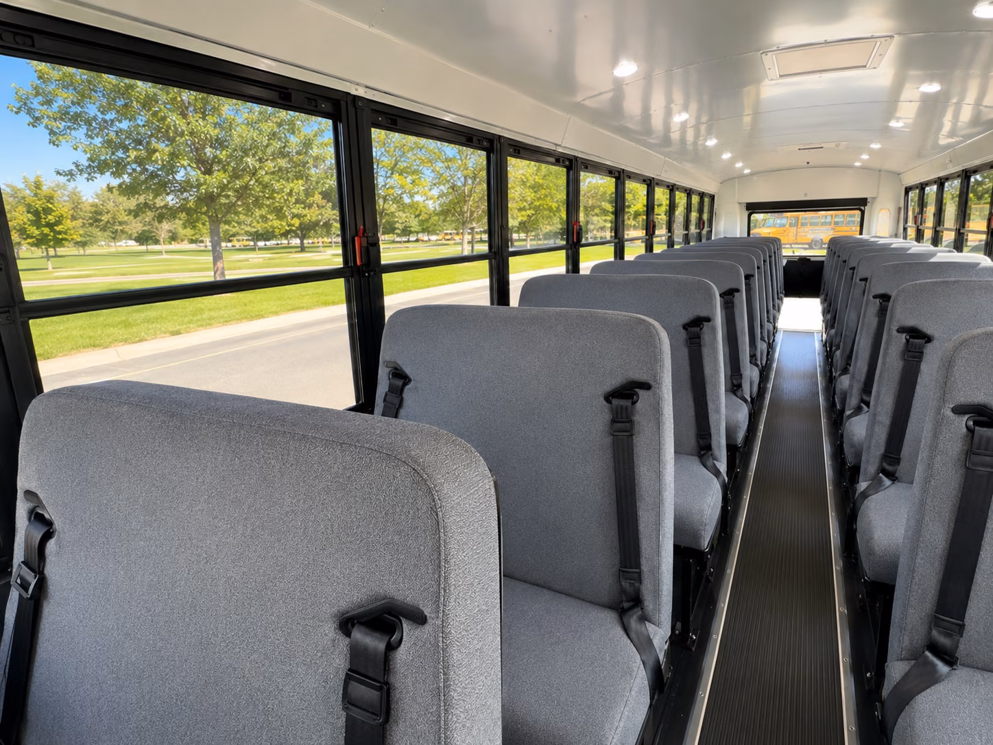 manchester school bus inside