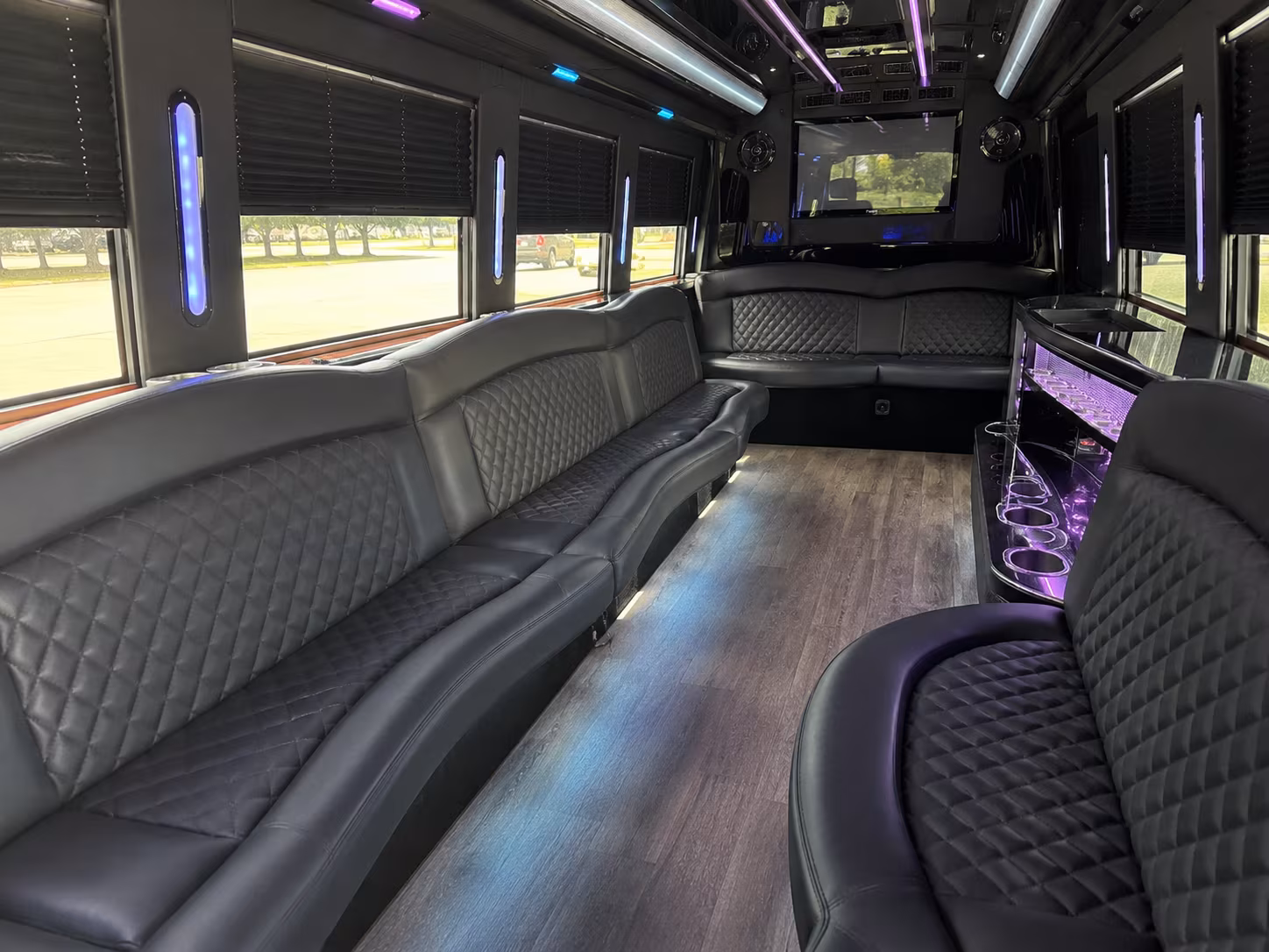 manchester wedding party bus rental
